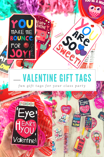 Valentine's Day Student Gift Ideas & Gift Tags - Lessons for