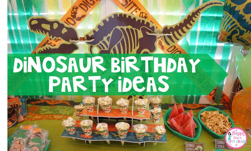 Dinosaur Dig Birthday Party