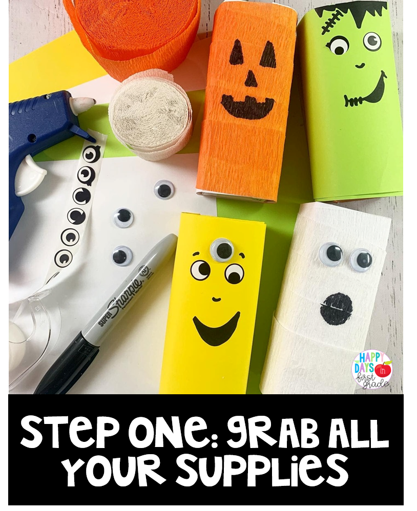 Halloween Juice Boxes DIY  Happy Days in First Grade